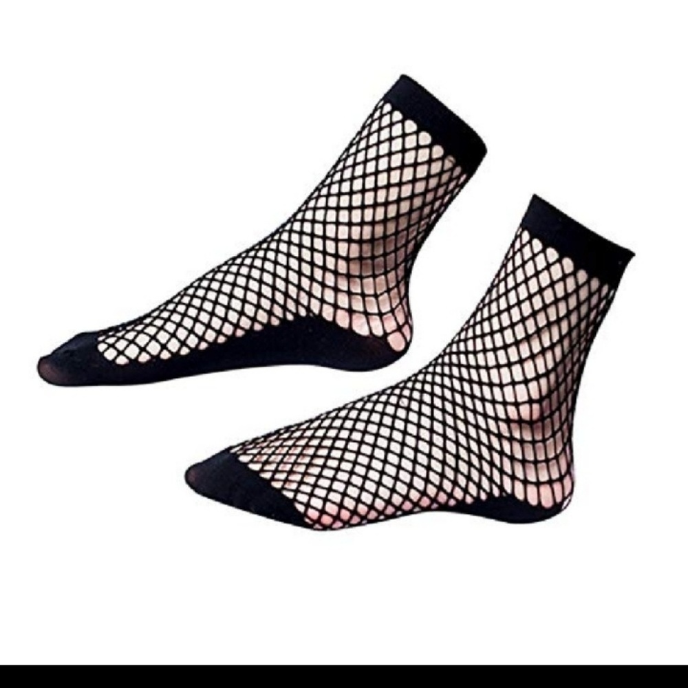 🔥 FINAL PRICE Ankle Fishnet Socks Pantyhose Trend - Picture 8 of 8
